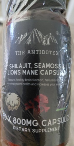 Shilajit sea moss - moss, lions