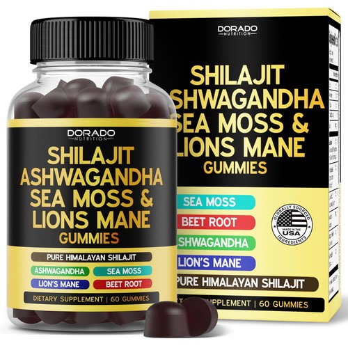 Shilajit gummies with sea - shilajit,