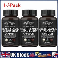 Shilajit Sea Moss and Lion's