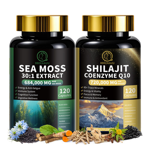 Sea moss and - sea, shilajit