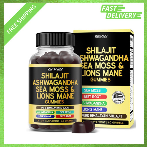 Shilajit gummies with - shilajit, moss