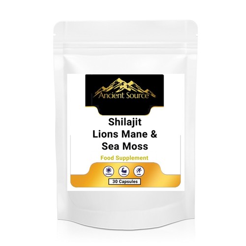 Shilajit sea moss and lions - shilajit,