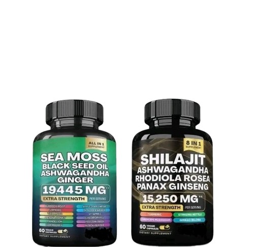 Sea moss and - shilajit, bundle-
