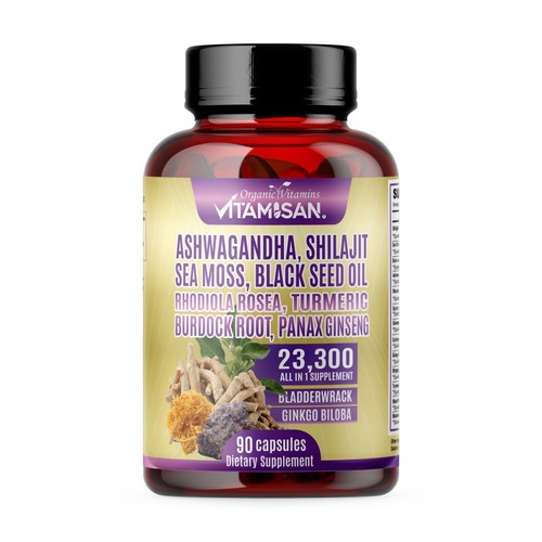 Ashwagandha shilajit sea moss - sea,