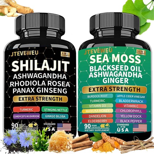 Shilajit and sea moss - sea,