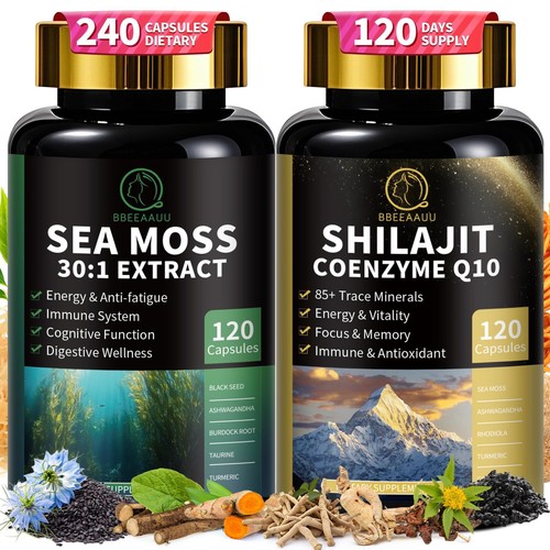 Shilajit for men sea moss - for, and