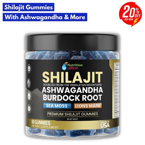 Organic shilajit gummies - organic,