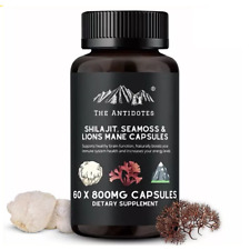 Shilajit Sea Moss and Lion's
