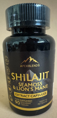 Shilajit sea moss lions - shilajit-sea,