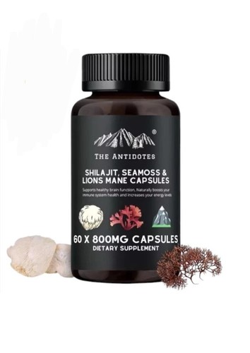 Shilajit sea moss lion - lion's, mane
