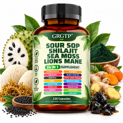 Soursop shilajit sea moss - soursop,
