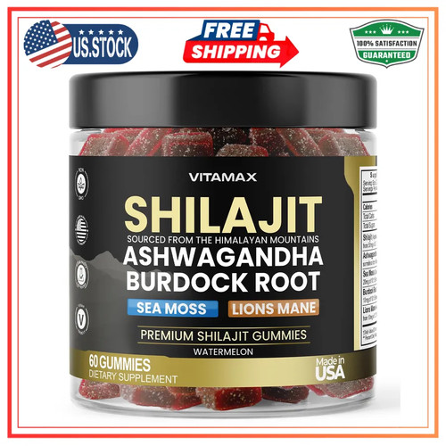 Shilajit gummies with sea moss - sea,
