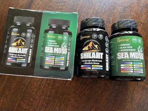 Sea moss shilajit - &,