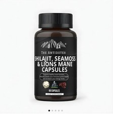 Shilajit Sea Moss and Lion's