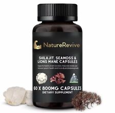 Shilajit Sea Moss and Lion