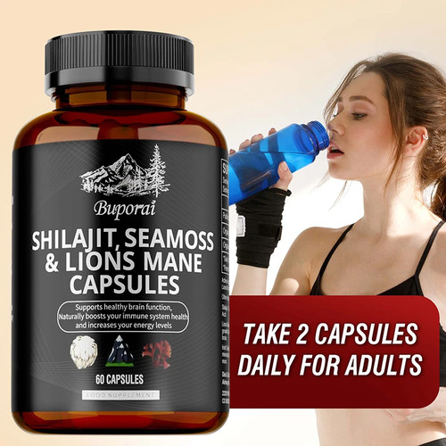 Shilajit sea moss lions - shilajit,,