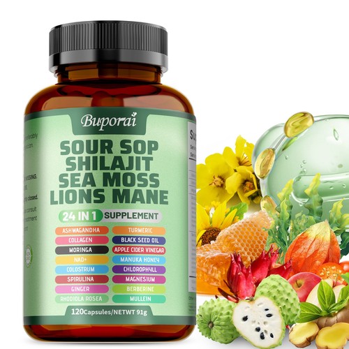 Soursop shilajit sea moss - soursop,