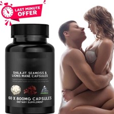 Shilajit Sea Moss and Lion's