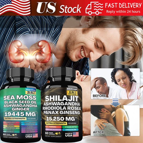 Sea moss shilajit - &, (black