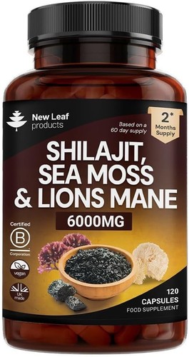 Shilajit sea moss lions - shilajit-sea, &lions