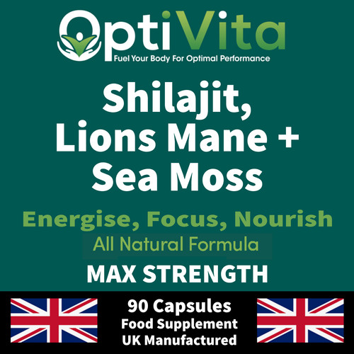 Shilajit complex sea moss - +, &