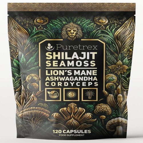 Shilajit sea moss and lions - shilajit,