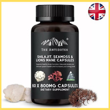 Shilajit Sea Moss and Lion's