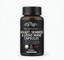 Shilajit Sea Moss and Lion's