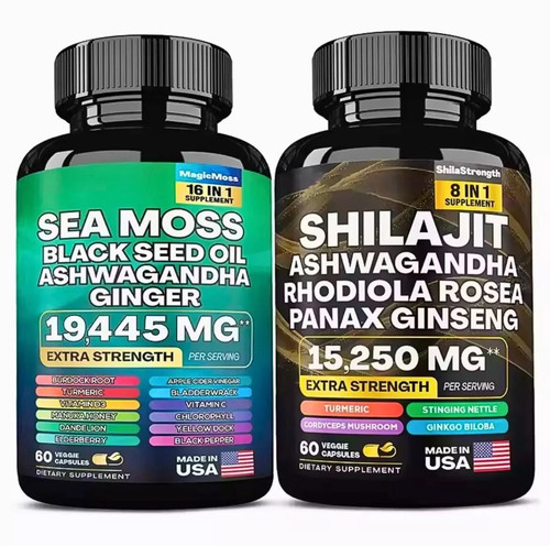 Sea moss shilajit - sea, &