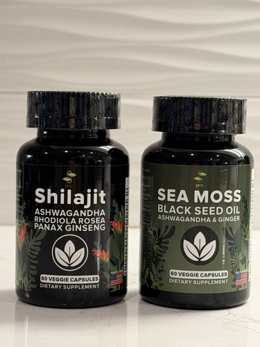 Sea moss and shilajit - and,