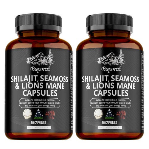 Shilajit sea moss lions - &,