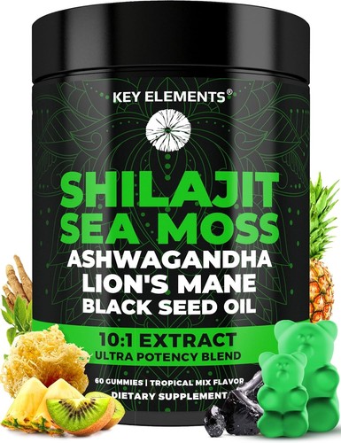 Organic shilajit gummies - shilajit, with