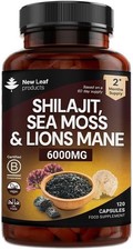 ✔ Shilajit Seamoss and Lions