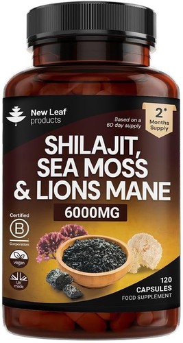 Shilajit seamoss and lions - seamoss,