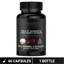 Shilajit Sea Moss and Lion's