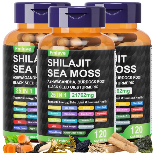 Sea moss and - sea, shilajit