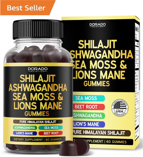 Shilajit gummies with sea - gummies,