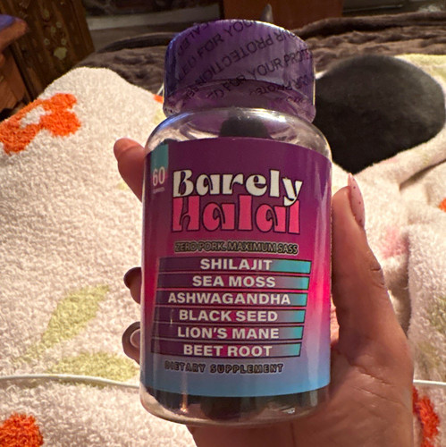 Barely halal shilajit sea moss - barely,