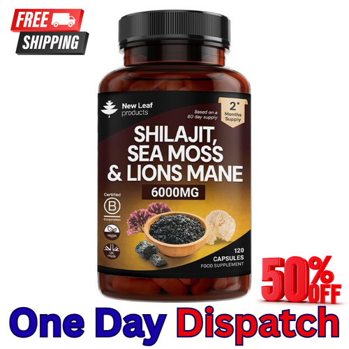 Shilajit sea moss lions - shilajit-sea, &lions