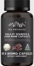 Shilajit Sea Moss and Lion's