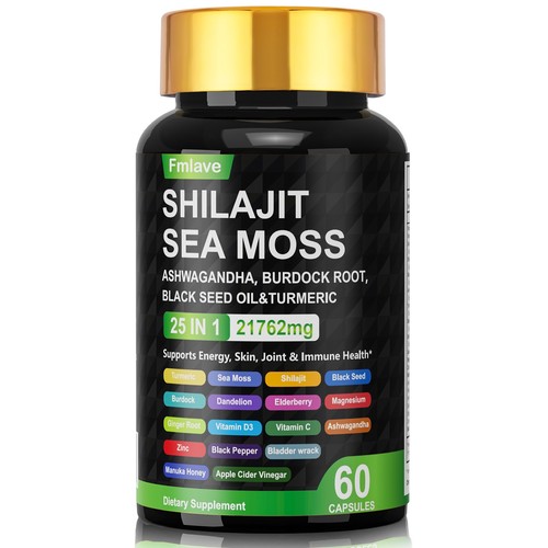Sea moss shilajit black - sea,