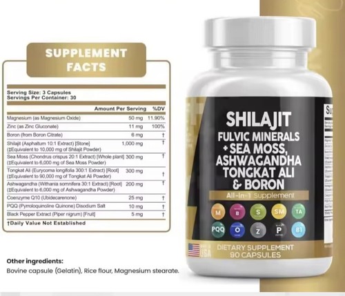 Shilajit supplement 000mg - shilajit,