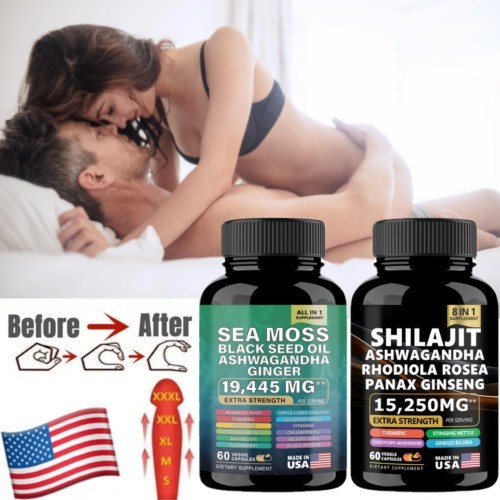 Sea moss shilajit black - moss, (black