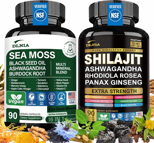 Dlnia shilajit sea moss - &,