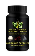 Shilajit Sea Moss and Lion
