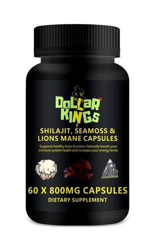 Shilajit sea moss - sea, lion