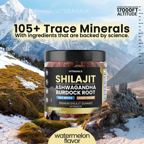 Organic shilajit gummies - shilajit,