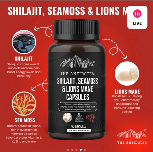 Shilajit sea moss - sea, and