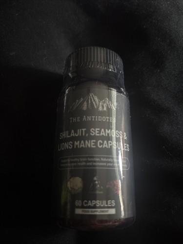 Shilajit sea moss lion mane - shilajit, lion's