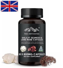 Shilajit Sea Moss and Lion's